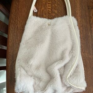 Victoria’s Secret Faux Fur Tote Bag